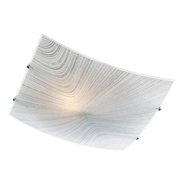 Redo 05-812 - Laelamp SHAKE 1xE27/42W/230V 29,5x29,5 cm valge
