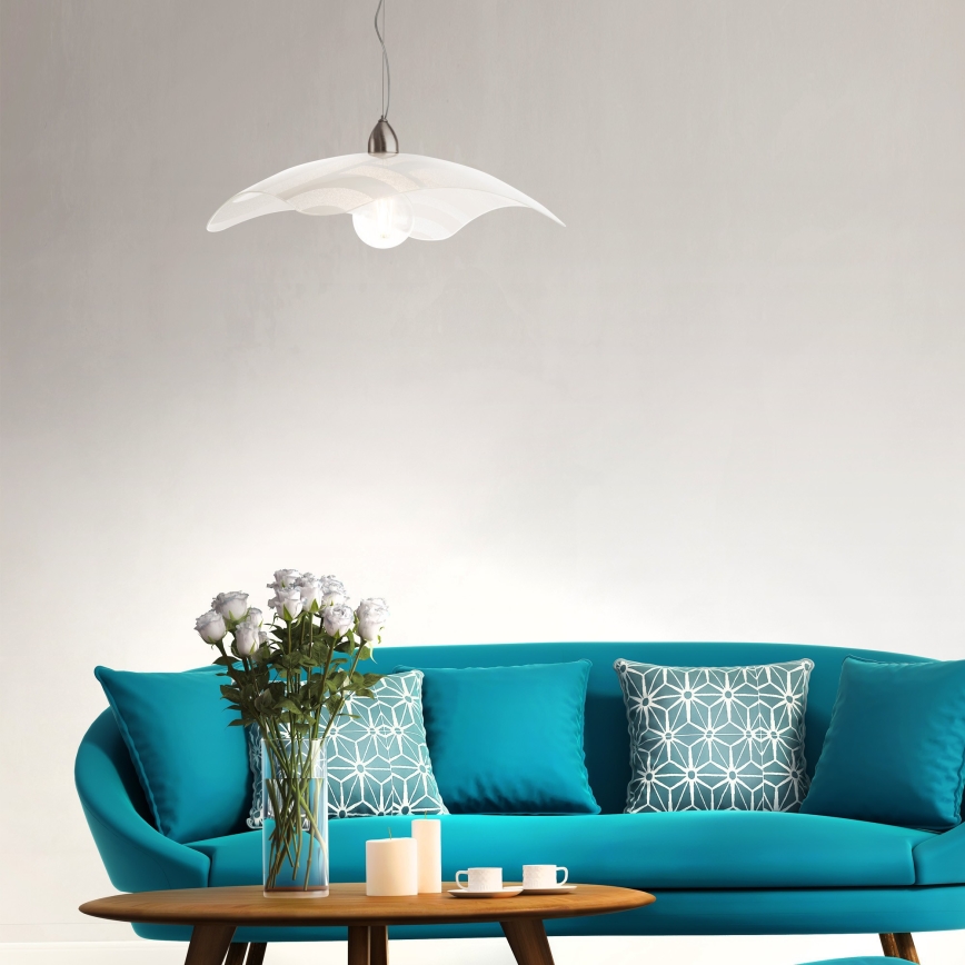 Redo 05-877 - COCOON rippvalgusti kaabliga 1xE27/42W/230V kreemivärvi