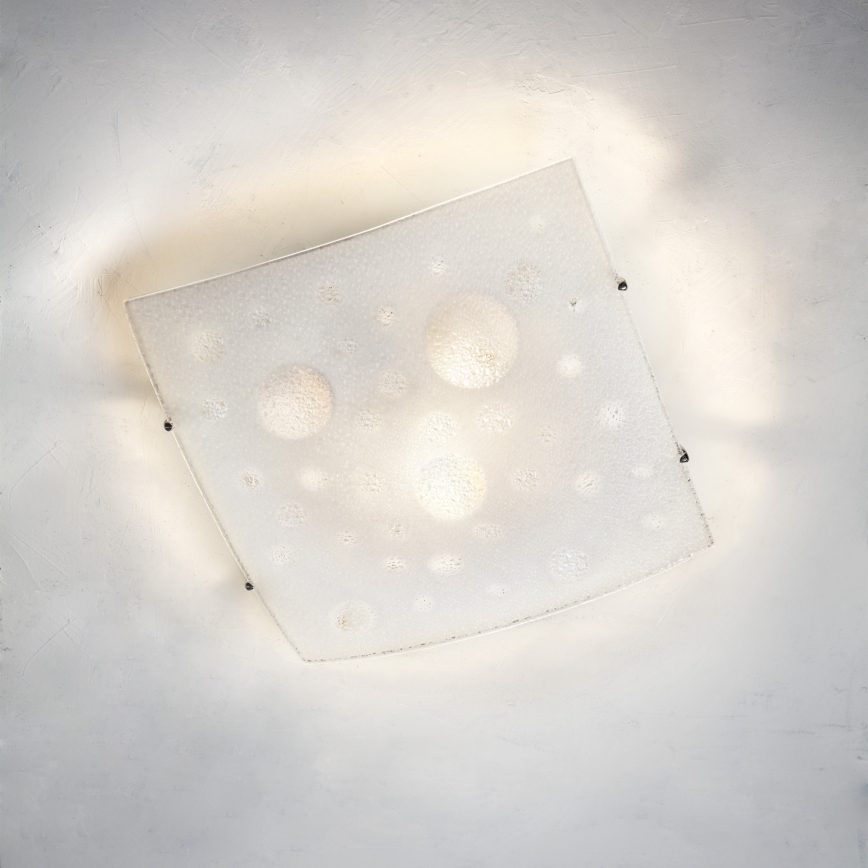 Redo 05-904 - laelamp ISIDE 1xE27/42W/230V 30x30 cm läbipaistev