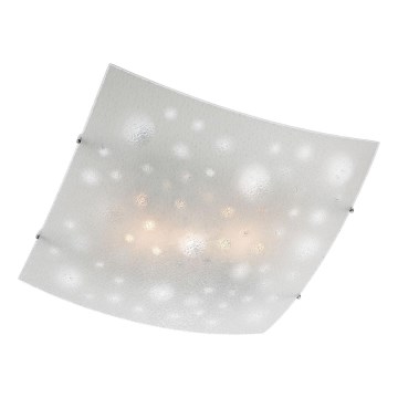 Redo 05-905 - laelamp ISIDE 2xE27/42W/230V 39x39 cm läbipaistev