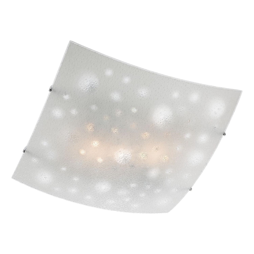 Redo 05-905 - laelamp ISIDE 2xE27/42W/230V 39x39 cm läbipaistev