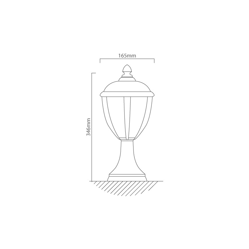 Redo 2604-3K BL - LED Välilamp UNITE LED/6,5W/230V IP44