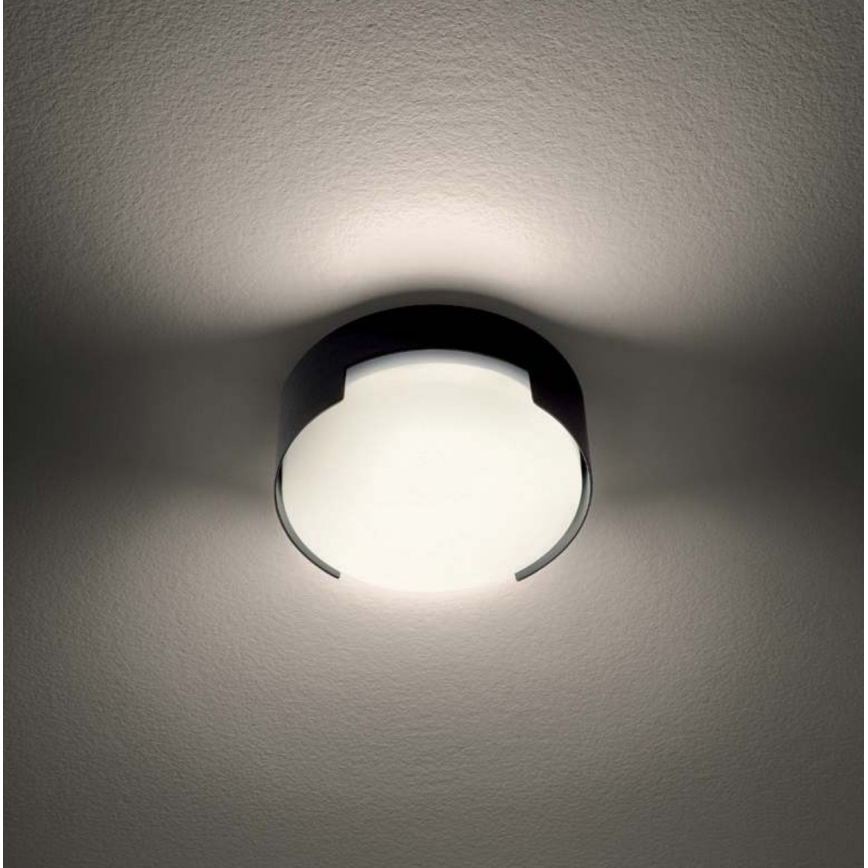 Redo 90004 - LEd Väli laevalgusti SKOR LED/12W/230V d. 15 cm IP54 pruun