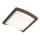 Redo 90008 - LEd Väli laevalgusti TALLIN LED/21W/230V 24,5x24,5 cm IP54 pruun