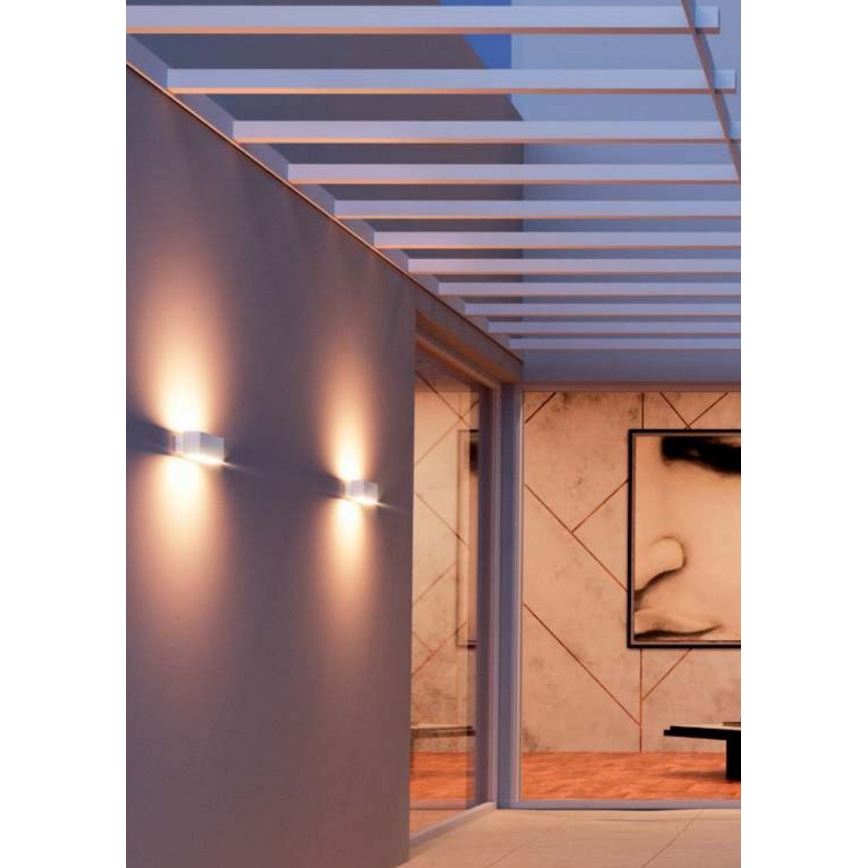 Redo 90095 - LED välisseinavalgusti PLANIT LED/10W/230V 3000K IP54 valge