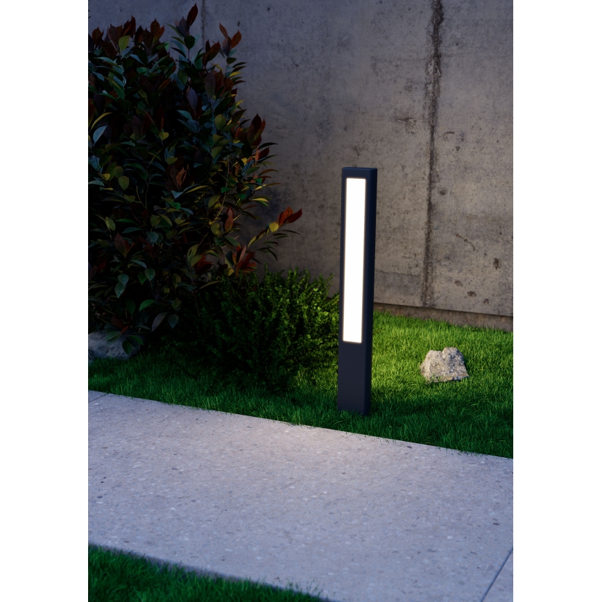 Redo 90125 - LED välisvalgusti DOLMEN LED/12,44W/230V IP54 antratsiit