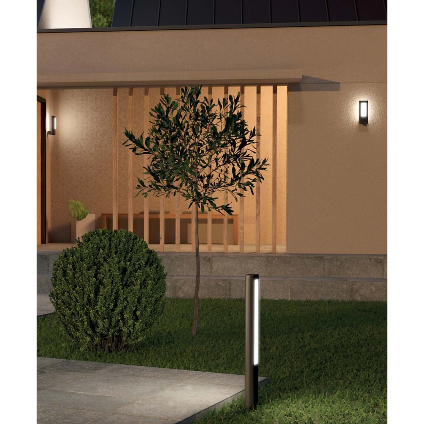 Redo 90125 - LED välisvalgusti DOLMEN LED/12,44W/230V IP54 antratsiit