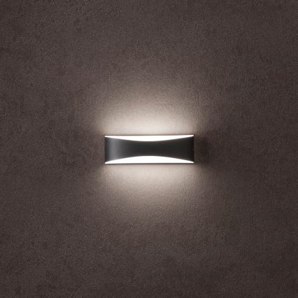 Redo 90126 - AXEL LED välisseinavalgusti LED/7W/230V 3000 IP65 antratsiit