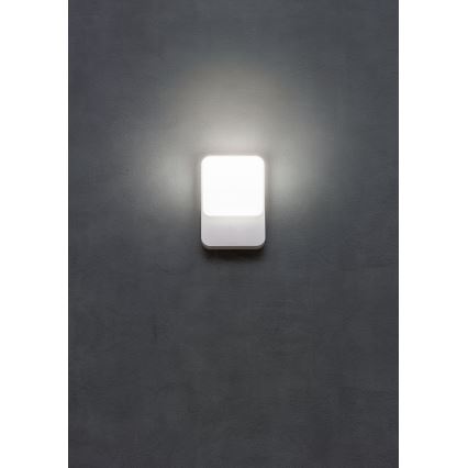 Redo 90128 - LED välisseinavalgusti COLIN, 9 W, 230 V, 4000 K, IP54, valge