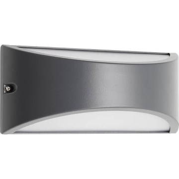 Redo 90191 - LED Väli seinavalgusti SCUDO LED/10W/230V 3000K IP54 antratsiit