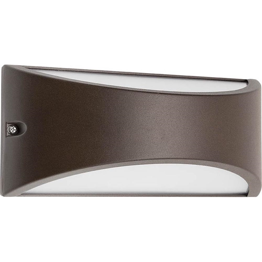 Redo 90192 - LED Väli seinavalgusti SCUDO LED/10W/230V 3000K IP54 pruun