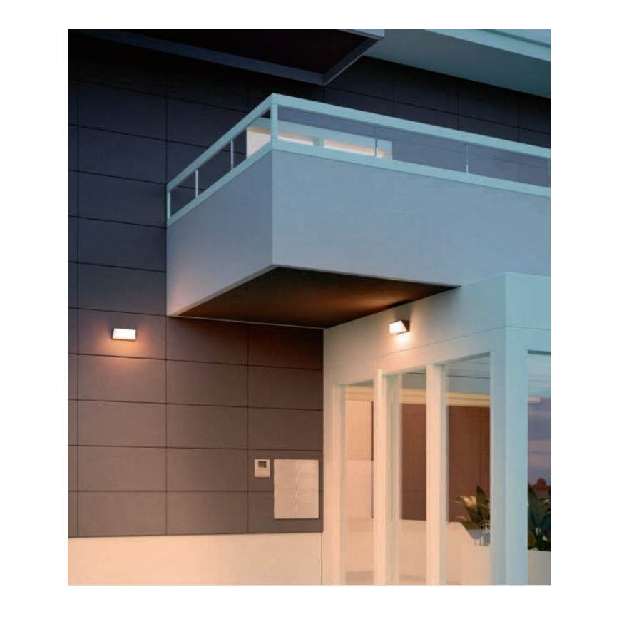Redo 90239 - LED Väli seinavalgusti SPECTRA LED/16W/230V 3000K IP54 pruun