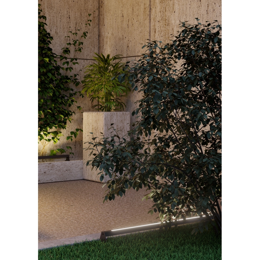 Redo 90242 - LED välisvalgusti TACK IP65 LED/15W/230V 3000K IP65 antratsiit