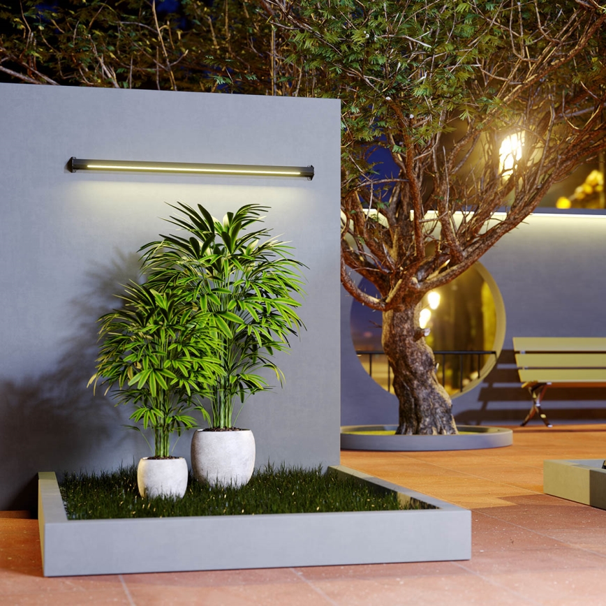 Redo 90242 - LED välisvalgusti TACK IP65 LED/15W/230V 3000K IP65 antratsiit