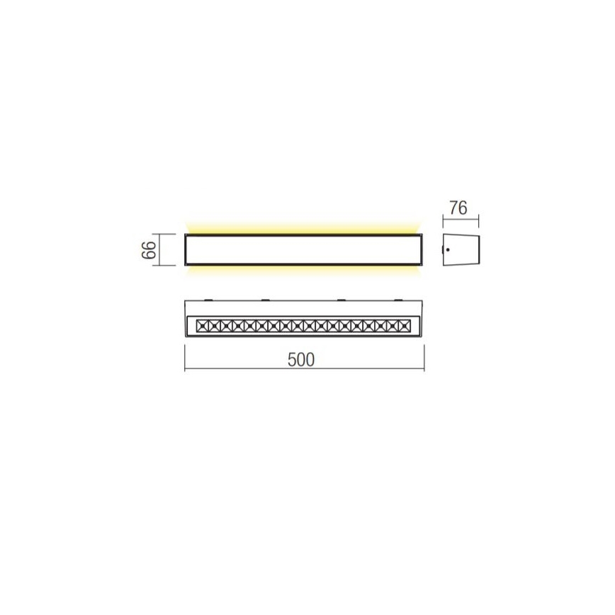 Redo 90259 - LED välisseinavalgusti AROOS LED/21W/230V 3000K IP65 valge