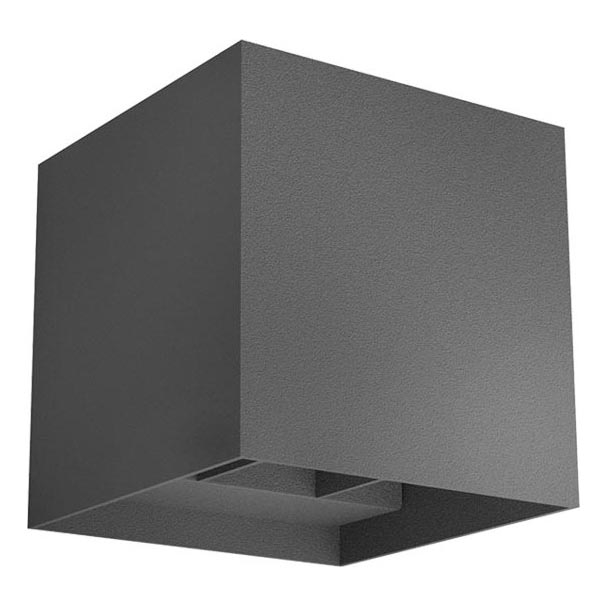 Redo 90296 - LED välisseinavalgusti VARY 2xLED/10W/230V 3000K IP54 antratsiit