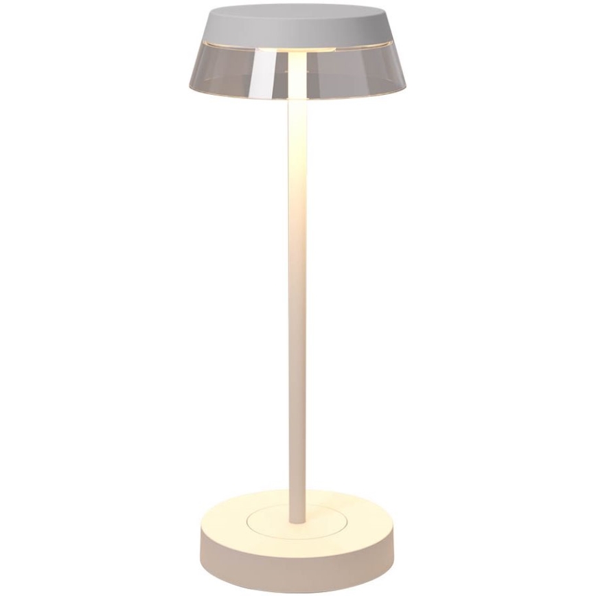 Redo 90306 - LED Hämardatav puutetundlik laualamp ILUNA LED/2,5W/5V 2700-3000K 3000 mAh IP65 valge