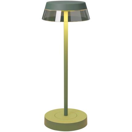 Redo 90309 - LED Hämardatav puutetundlik laualamp ILUNA LED/2,5W/5V 2700-3000K 3000 mAh IP65 roheline