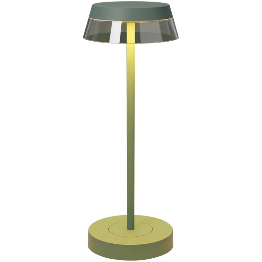 Redo 90309 - LED Hämardatav puutetundlik laualamp ILUNA LED/2,5W/5V 2700-3000K 3000 mAh IP65 roheline