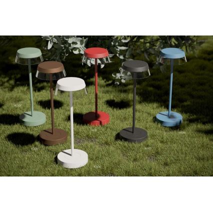 Redo 90310 - LED Hämardatav puutetundlik laualamp ILUNA LED/2,5W/5V 2700-3000K 3000 mAh IP65 sinine