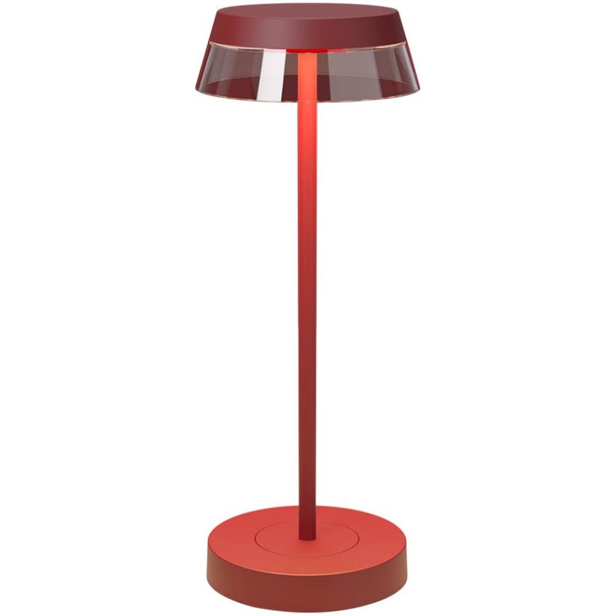 Redo 90311- LED Hämardatav puutetundlik laualamp ILUNA LED/2,5W/5V 2700-3000K 3000 mAh IP65 punane