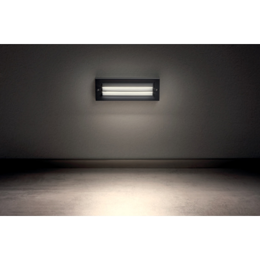 Redo 90330 - LED Väli seinavalgusti KRUP LED/6W/230V IP65 antratsiit