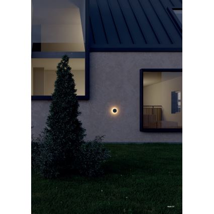 Redo 90369 - LED välisseinavalgusti AURA LED/8W/230V 3000K IP65 antratsiit