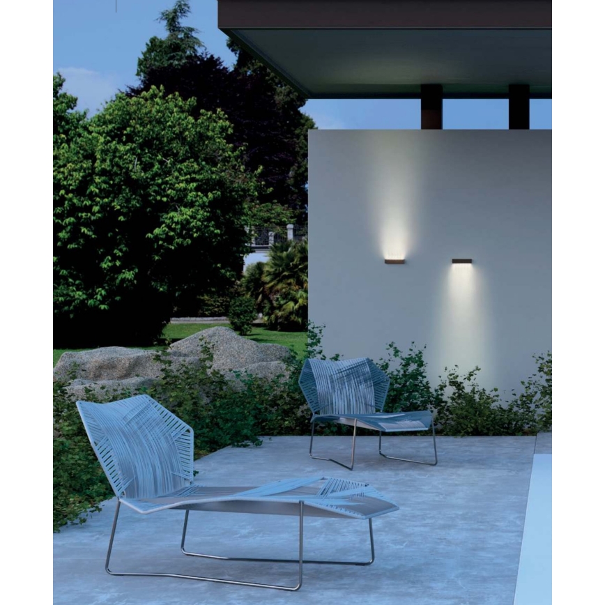 Redo 90394 - LED Väli seinavalgusti OMNIA LED/12W/230V 3000K IP54 hall