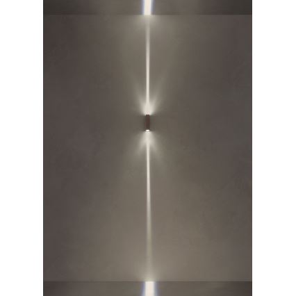 Redo 90424 - LED Väli seinavalgusti ACE LED/5,84W/230V 4000K IP54 pruun