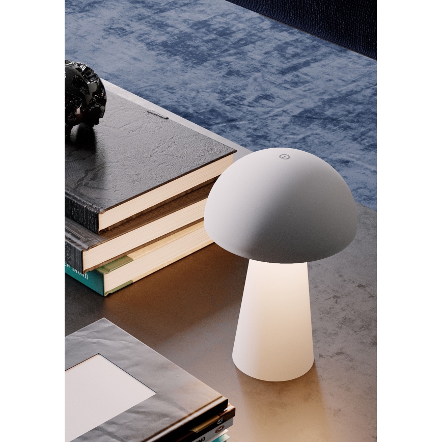 Redo 90438 - LED hämardatav puutejuhtimisega välisvalgusti KIRA LED/4,7W/230V 2200 mAh IP44 valge