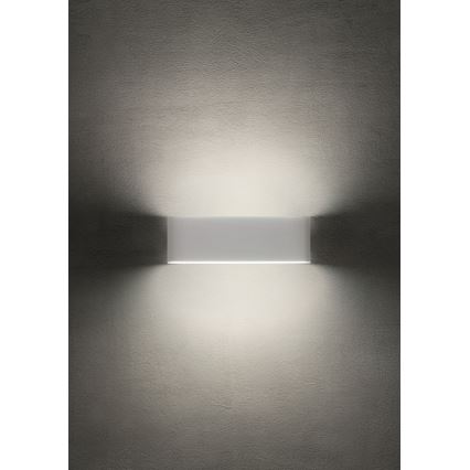 Redo 90451 - LED välisseinavalgusti KLIPPE LED/24W/230V 3000K IP54 valge