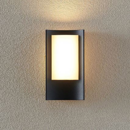 Redo 90483 - LED Väli seinavalgusti WARP LED/8W/230V 3000K IP44 antratsiit