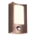 Redo 90487 - LED Väli seinavalgusti koos anduriga WARP LED/8W/230V 3000K IP44 pruun