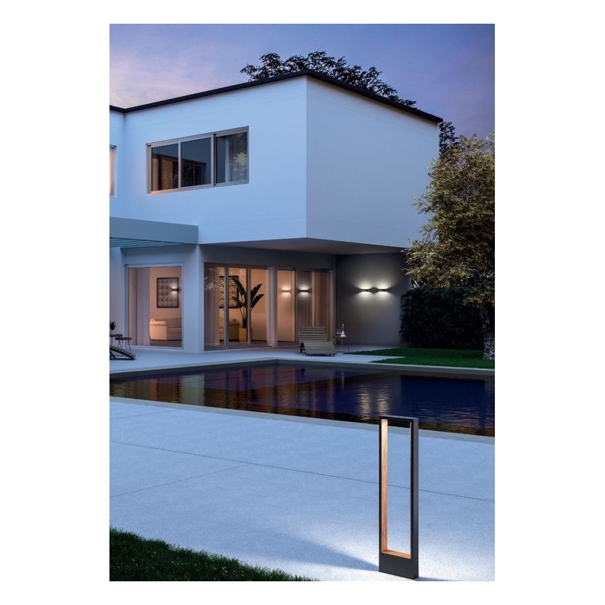 Redo 90508 - LED Väli seinavalgusti WALD LED/10W/230V IP65 antratsiit