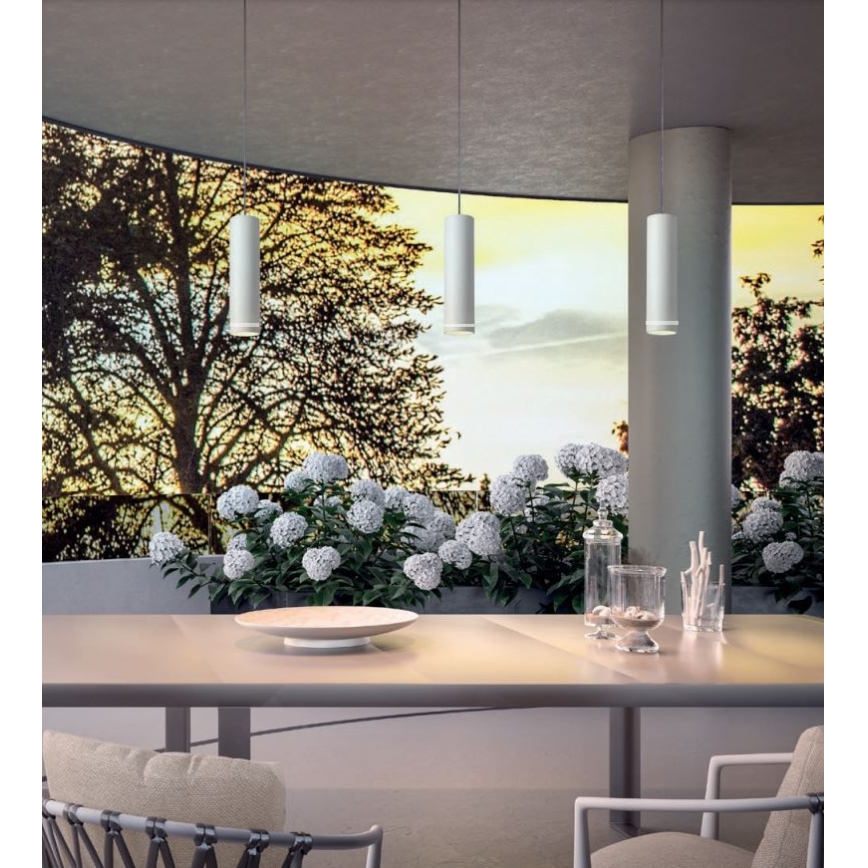 Redo 90513 - LED Väli rippvalgusti KLOU LED/9W/230V IP54 valge
