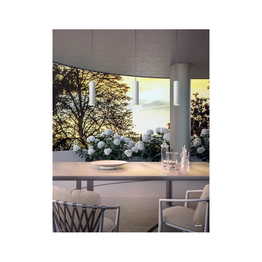 Redo 90570 - LED Väli rippvalgusti KLOU LED/9W/230V IP54 valge