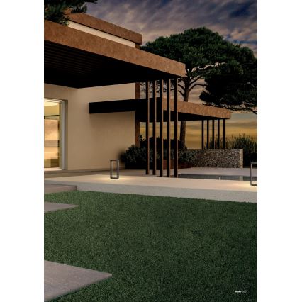 Redo 90581 - LED Välisvalgusti WAKE LED/8W/230V 3000K 50 cm IP65 antratsiit