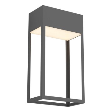 Redo 90603 - LED välisseinavalgusti STAND LED/20W/230V 3000K CRI 90 IP65 antratsiit