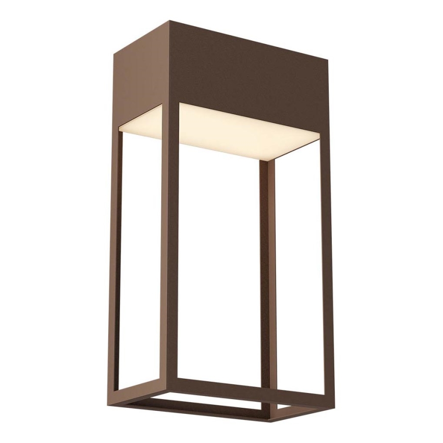 Redo 90604 - STAND LED välisseinale seinavalgusti 20W/230V 3000K CRI 90 IP65 pruun