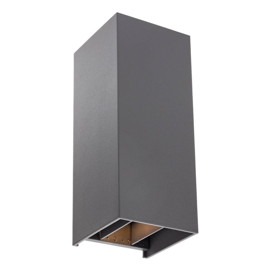 Redo 90636 - LED Väli seinavalgusti SONNY 2xLED/5W/230V 2200/3000/4000K IP54 antratsiit
