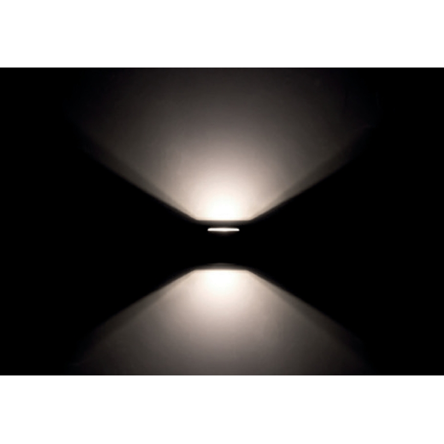 Redo 9065 - LED välisseinavalgusti BETA 2xLED/6W/230V 3000K IP54 antratsiit