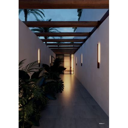 Redo 90870 - REFLEXA LED välisseinale paigaldatav valgusti LED/6W/230V 3000K CRI 90 IP54 antratsiit