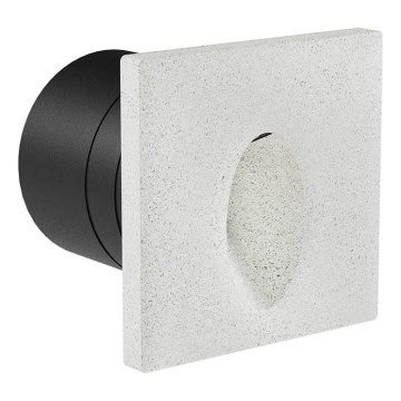 Redo 91199 - LED väline orientatsioonivalgusti BAST LED/2,5W/230V 3000K CRI 90 IP65 hall