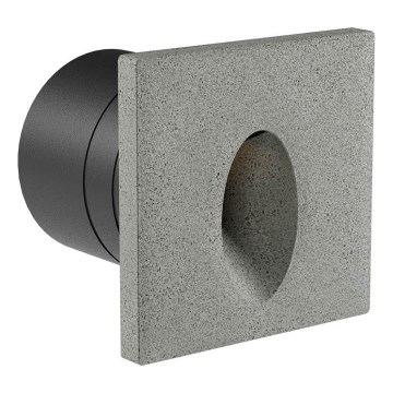 Redo 91200 - LED väline suunavalgusti BAST LED/2,5W/230V 3000K CRI 90 IP65 antratsiit