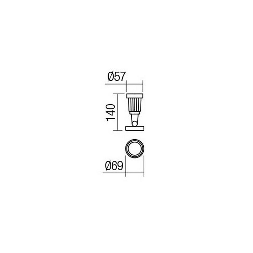 Redo 9997 - LED Välivalgusti TIM LED/5W/230V 3000K IP65