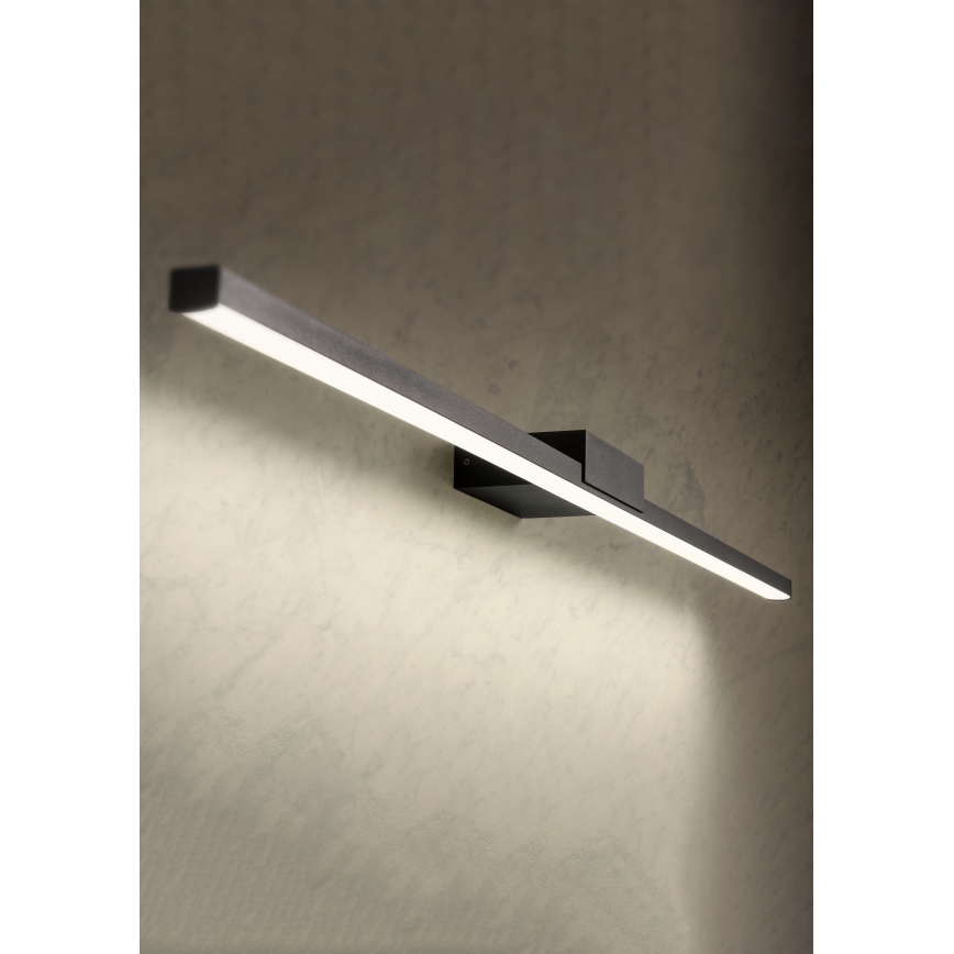 Redo01-3270 - LED Peeglivalgustus vannituppa ASTON LED/12W/230V 60 cm CRI 90 IP44 must