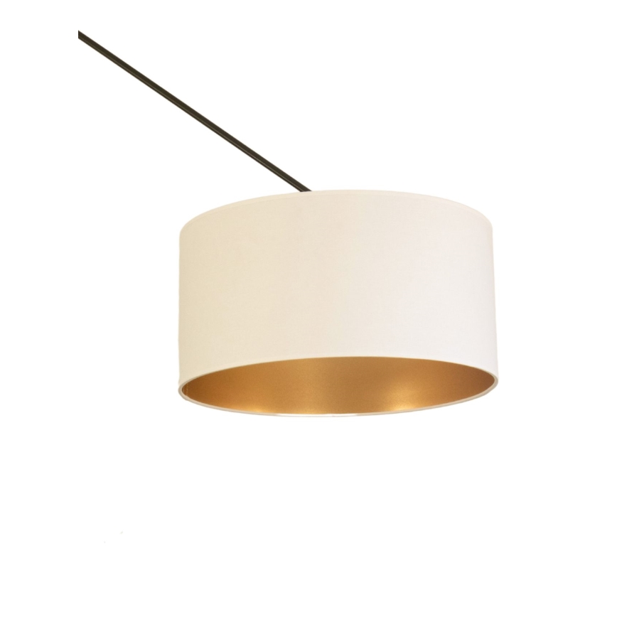 Reguleeritav LED-lühter varrasel GORTA 1xE27/60W/230V valge/kuldne