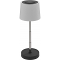 Reguleeritav puutetundlik laetav välitingimustes kasutatav LED-laualamp LED/2W/5V IP44 1200 mAh, hall
