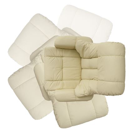 Reguleeritav tugitool HABI kreemjas/looduslik tamm