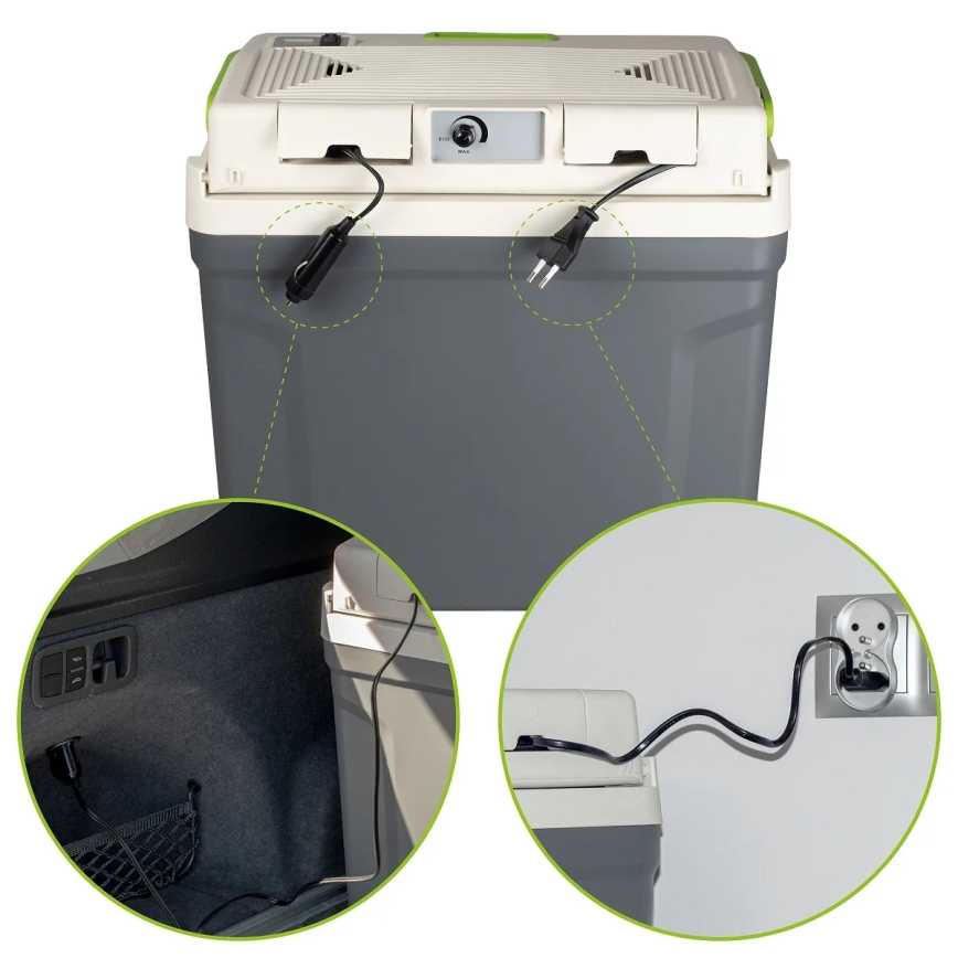 Reisi refrigerator koos heating funktsioon 27 l 230V/12V/24V hall